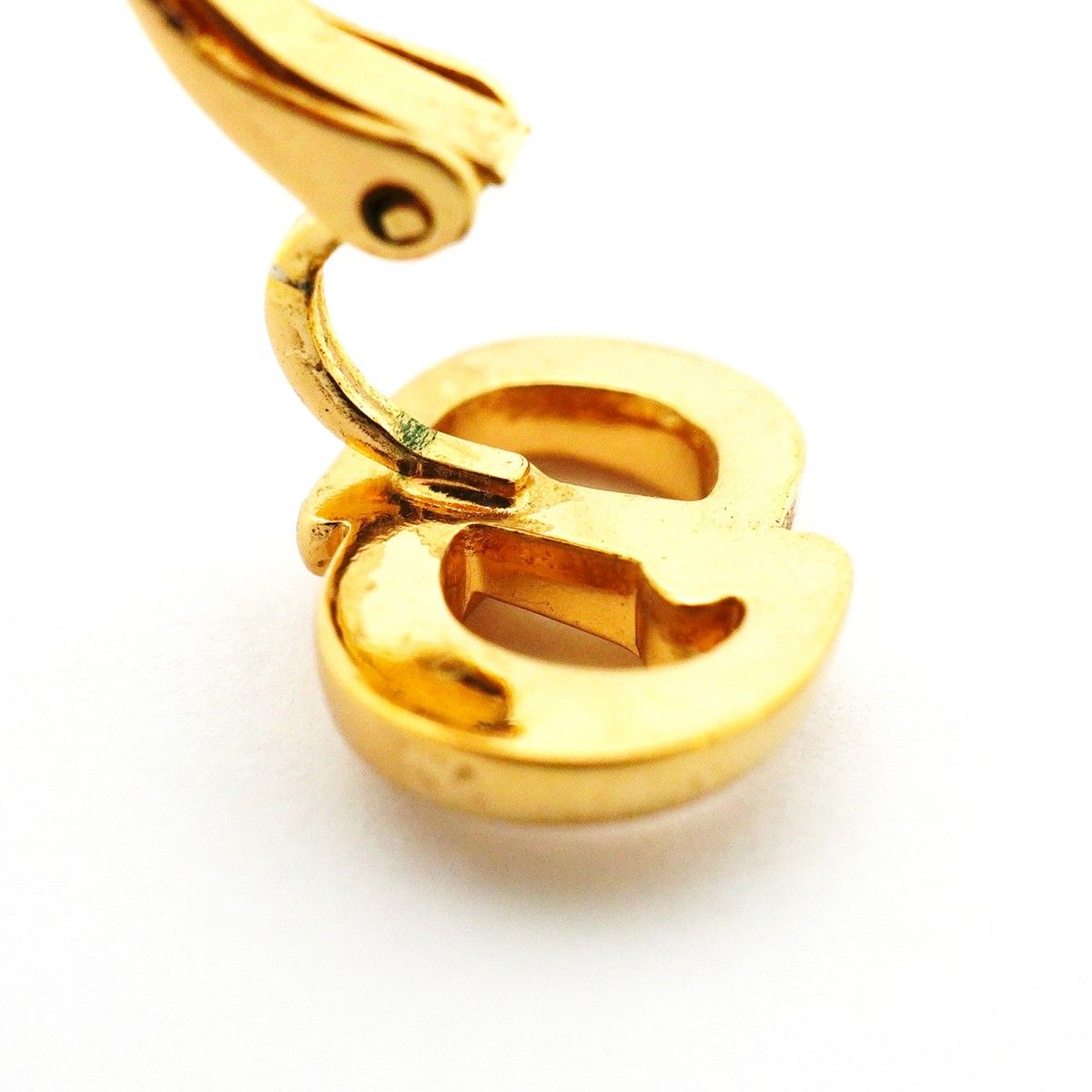 Dior Earrings CD Logo Gold Plated — view 6