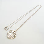 Tiffany & Co Necklace Notes Round Silver — view 3