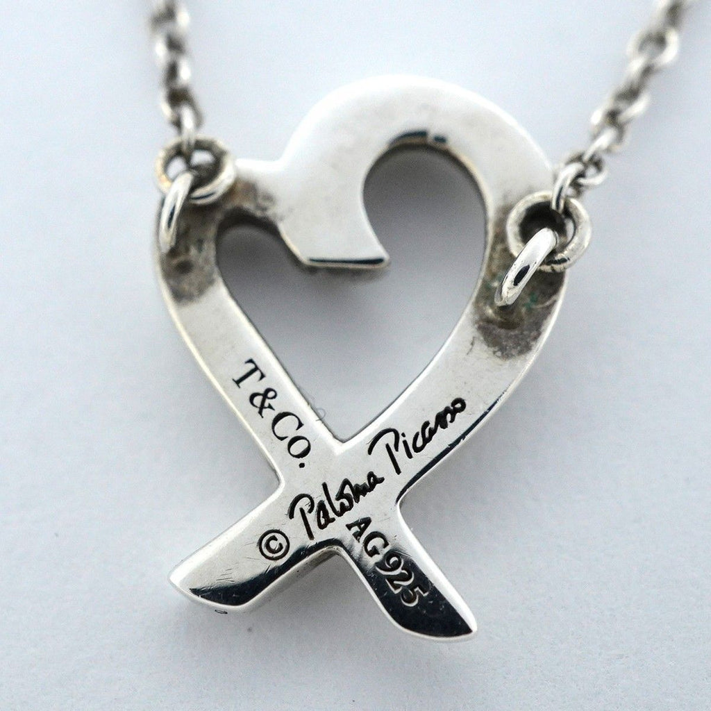 Tiffany & Co Necklace Loving Silver — view 6