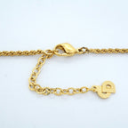 Dior Necklace Emblem Round — view 4