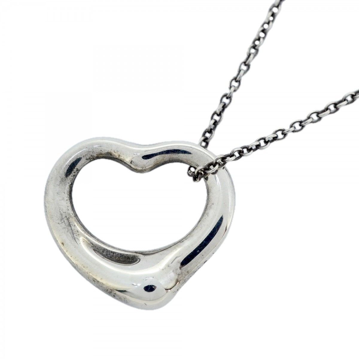 Tiffany & Co Necklace Open Silver