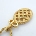 Dior Necklace CD Logo Gold Plated — view 7