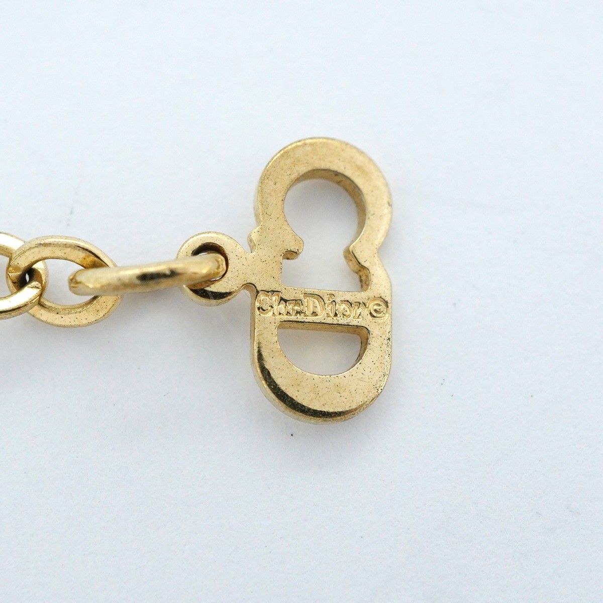 Dior Necklace CD Logo Gold Plated — view 5