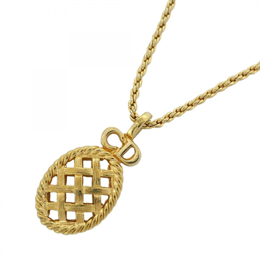 Dior Necklace CD Logo Gold Plated