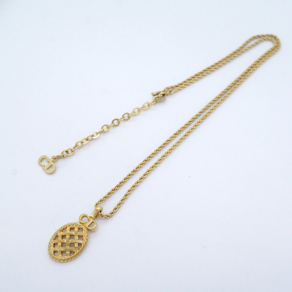 Dior Necklace CD Logo Gold Plated — view 3