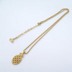Dior Necklace CD Logo Gold Plated — view 3