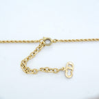 Dior Necklace CD Logo Gold Plated — view 4