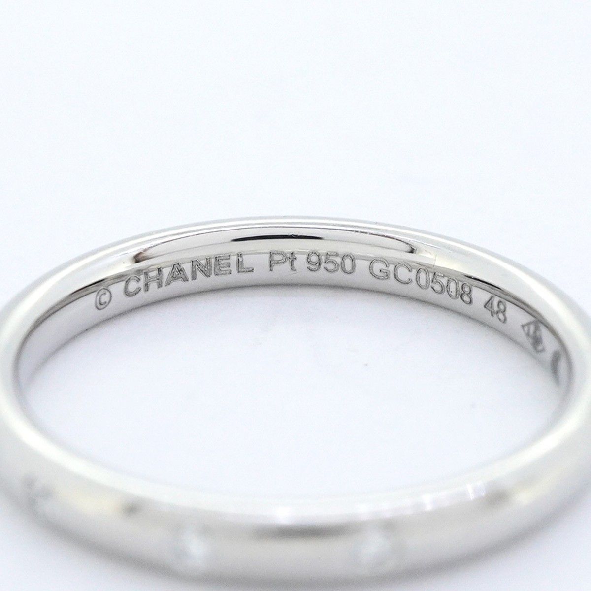 Chanel Ring John Parisien Platinum Diamond — view 4