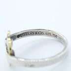 Tiffany & Co Ring Heart 18k Yellow Gold 925 Sterling Silver — view 4