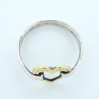 Tiffany & Co Ring Heart 18k Yellow Gold 925 Sterling Silver — view 3