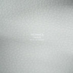 Hermes Handbag Picotin Lock PM Taurillon Clemence Blue Pale Silver — view 5