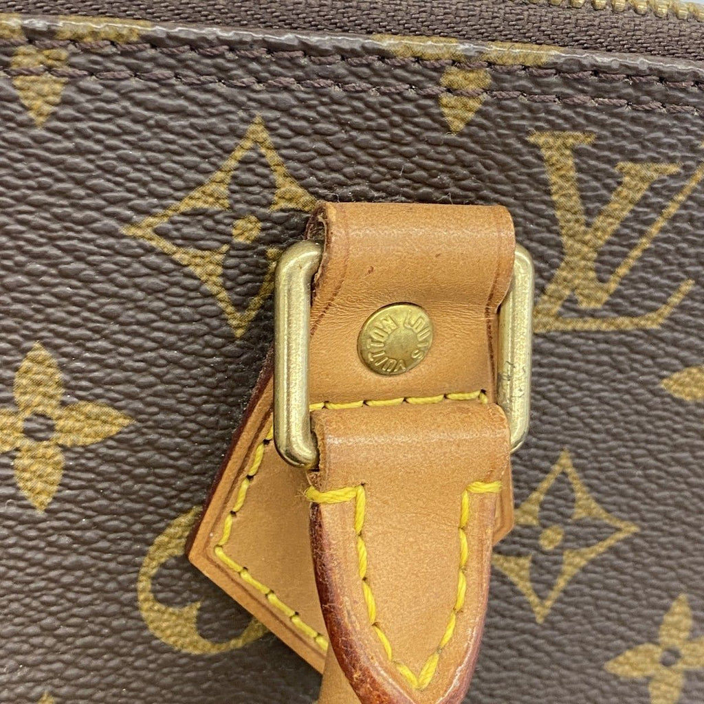 Louis Vuitton Handbag Monogram Alma Brown — view 8