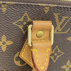 Louis Vuitton Handbag Monogram Alma Brown — view 8