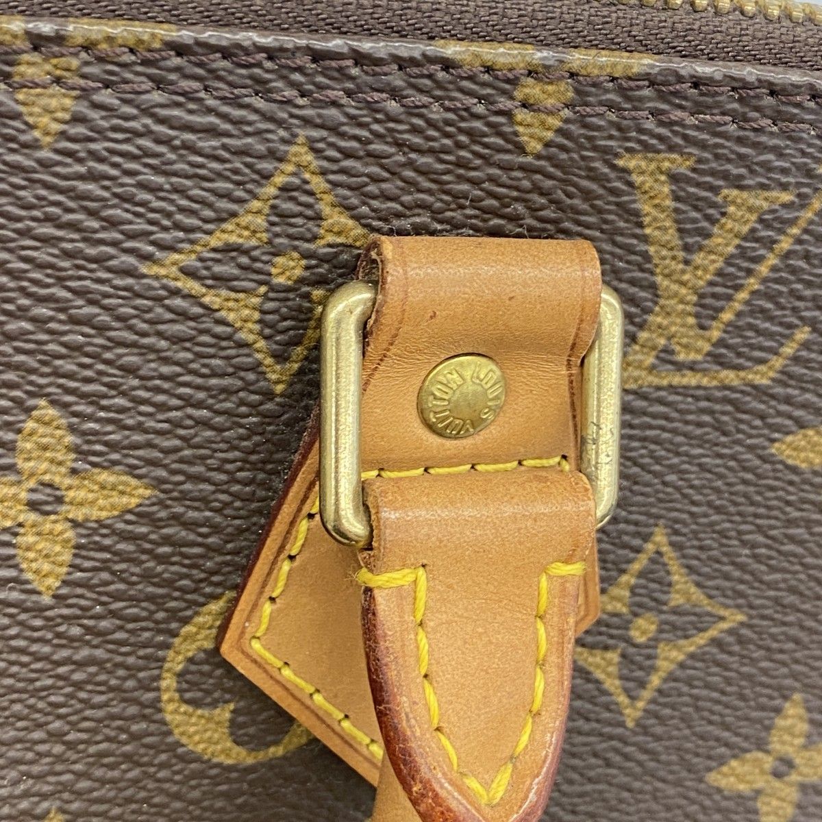 Louis Vuitton Handbag Monogram Alma Brown — view 8