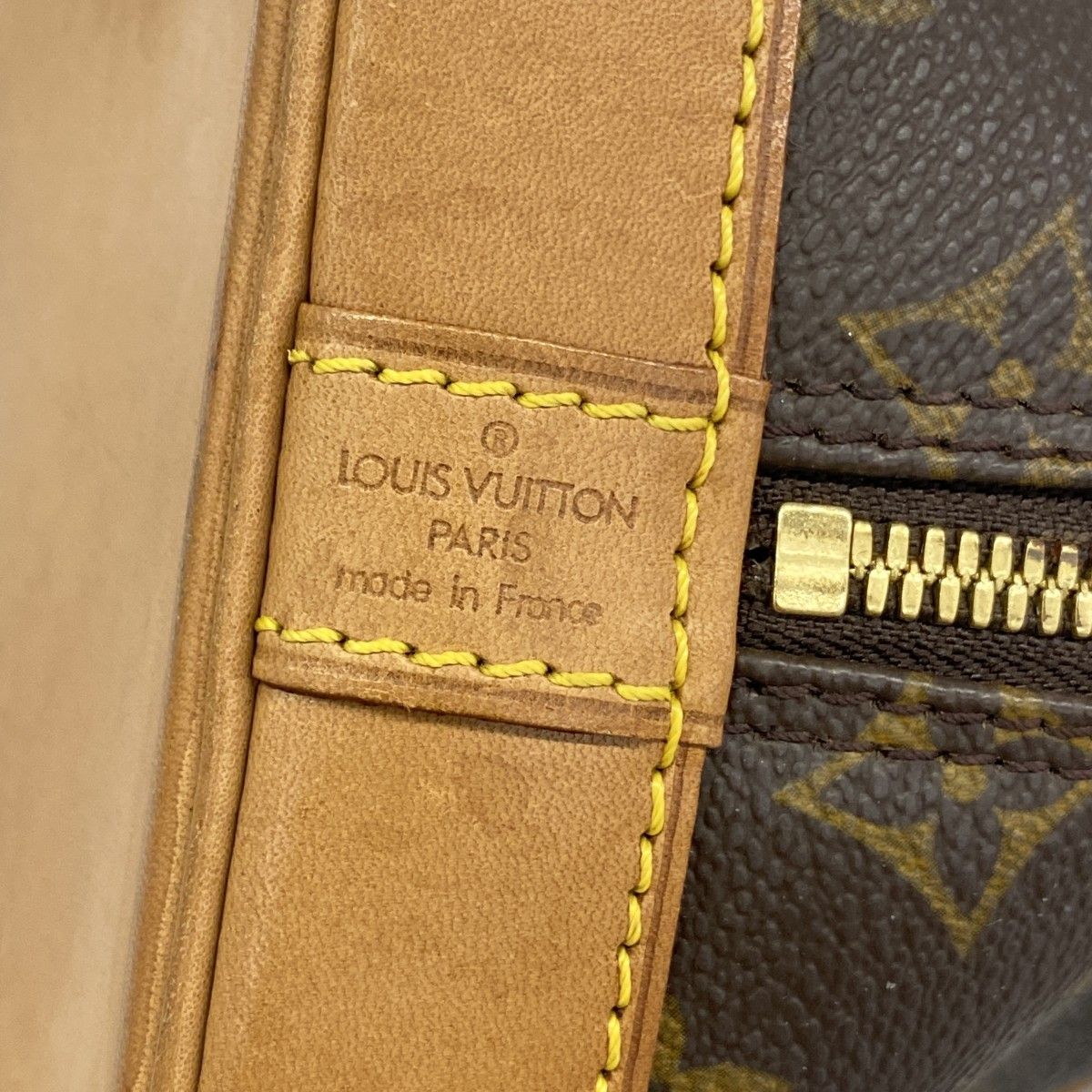Louis Vuitton Handbag Monogram Alma Brown — view 5