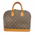 Louis Vuitton Handbag Monogram Alma Brown