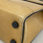 Chanel Shoulder Bag Leather Brown — view 7