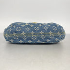 Louis Vuitton Handbag Monogram Denim Mini Pleaty Blue — view 3