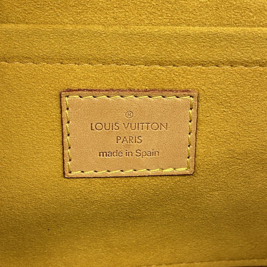 Louis Vuitton Handbag Monogram Denim Mini Pleaty Blue — view 5