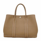 Hermes Tote Garden Party TPM Country Etoupe Silver