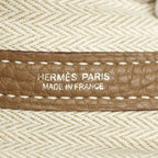Hermes Tote Garden Party TPM Country Etoupe Silver — view 5