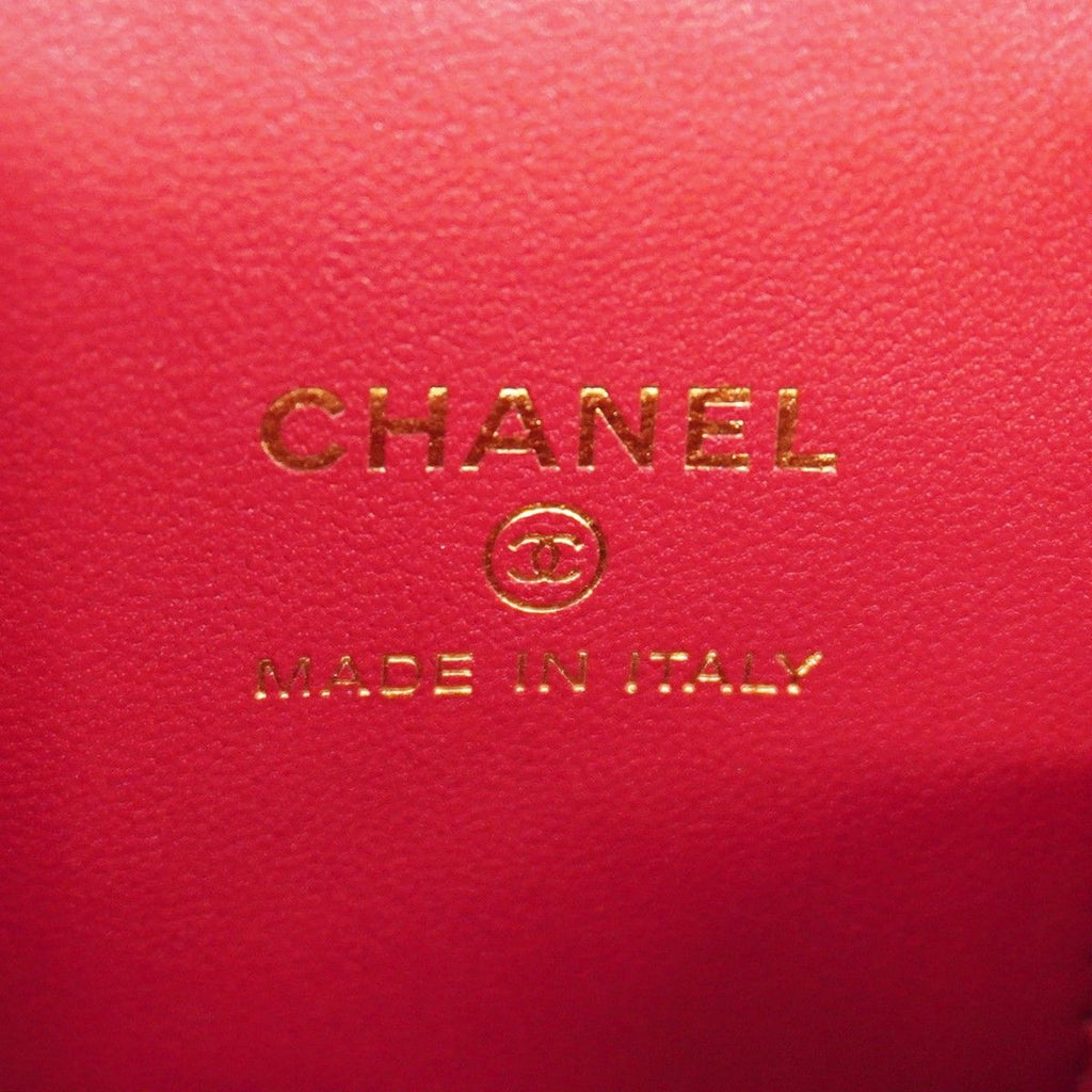 Chanel Shoulder Bag Quilted Lambskin Black Gold — view 5