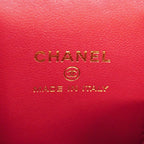 Chanel Shoulder Bag Quilted Lambskin Black Gold — view 5