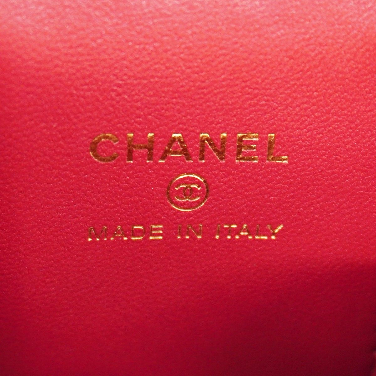 Chanel Shoulder Bag Quilted Lambskin Black Gold — view 5