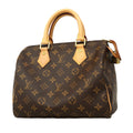 Louis Vuitton Handbag Monogram Speedy 25 Brown