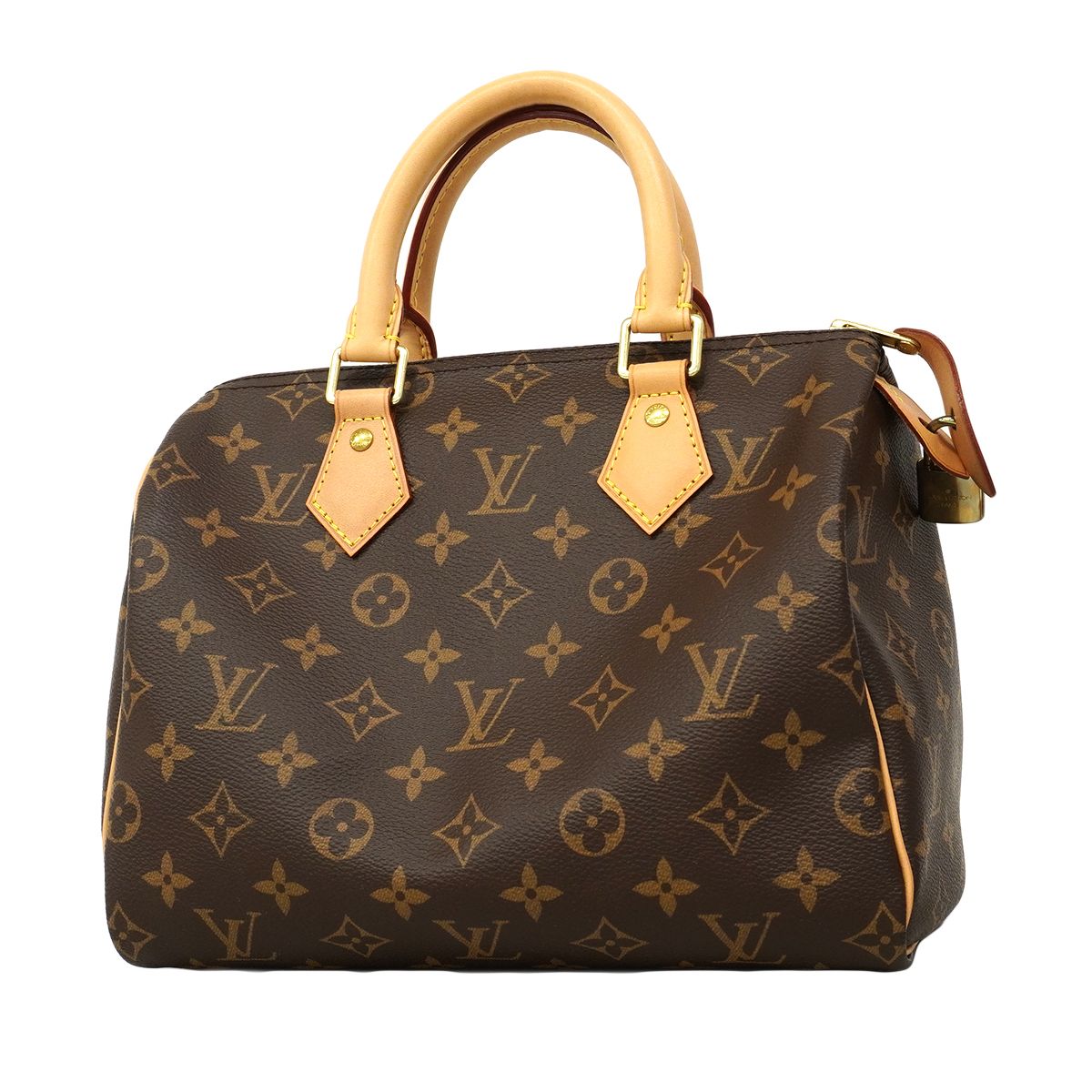 Louis Vuitton Handbag Monogram Speedy 25 Brown