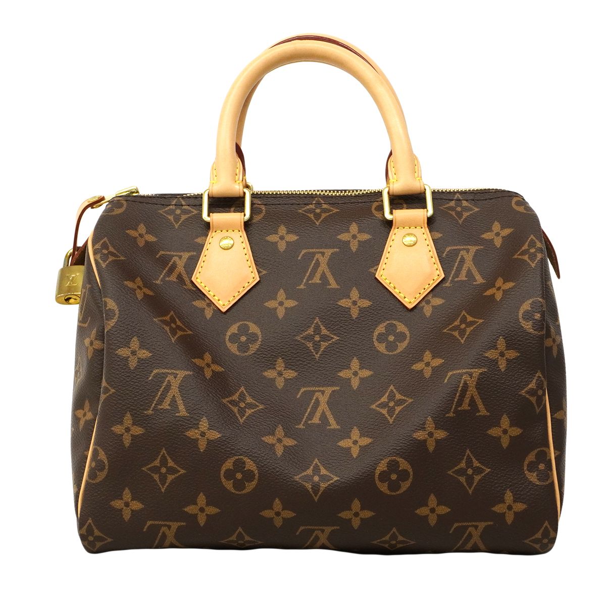 Louis Vuitton Handbag Monogram Speedy 25 Brown — view 9
