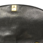 Chanel Shoulder Bag Diana Lambskin Black Gold — view 9