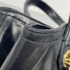 Chanel Handbag Quilted in the Mix Leather Black Gold 2-Way — view 8