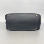 Chanel Handbag Quilted in the Mix Leather Black Gold 2-Way — view 3