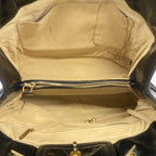 Chanel Handbag Quilted in the Mix Leather Black Gold 2-Way — view 4