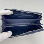 Chanel Coin Case Quilted Patent Leather Navy Silver — view 3