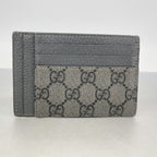 Gucci Card Case Ophidia Gray Silver — view 9