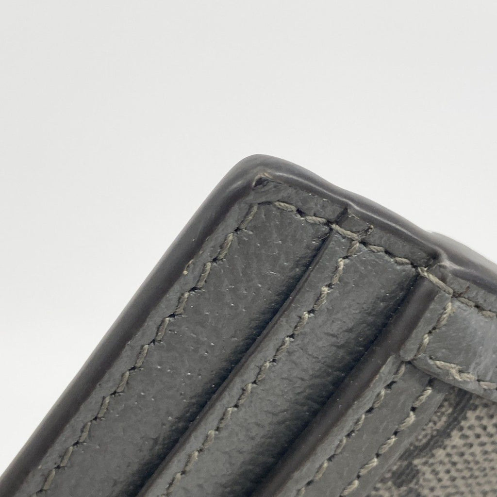 Gucci Card Case Ophidia Gray Silver — view 6