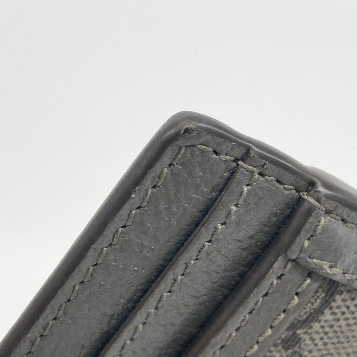 Gucci Card Case Ophidia Gray Silver — view 6
