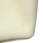 Hermes Handbag Picotin Lock PM Taurillon Clemence White Gold — view 6