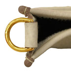 Hermes Shoulder Bag Evelyne TPM Taurillon Clemence Beton Gold — view 8