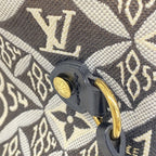 Louis Vuitton Tote Monogram Jacquard Neverfull Black Gray — view 6