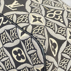Louis Vuitton Tote Monogram Jacquard Neverfull Black Gray — view 9