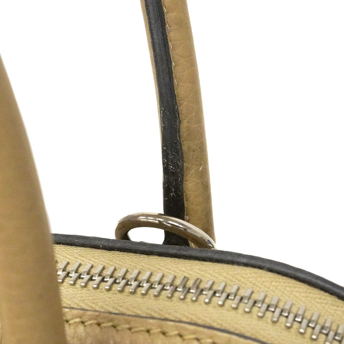 Hermes Handbag Bolide 31 Taurillon Clemence Trench Silver 2-Way — view 9