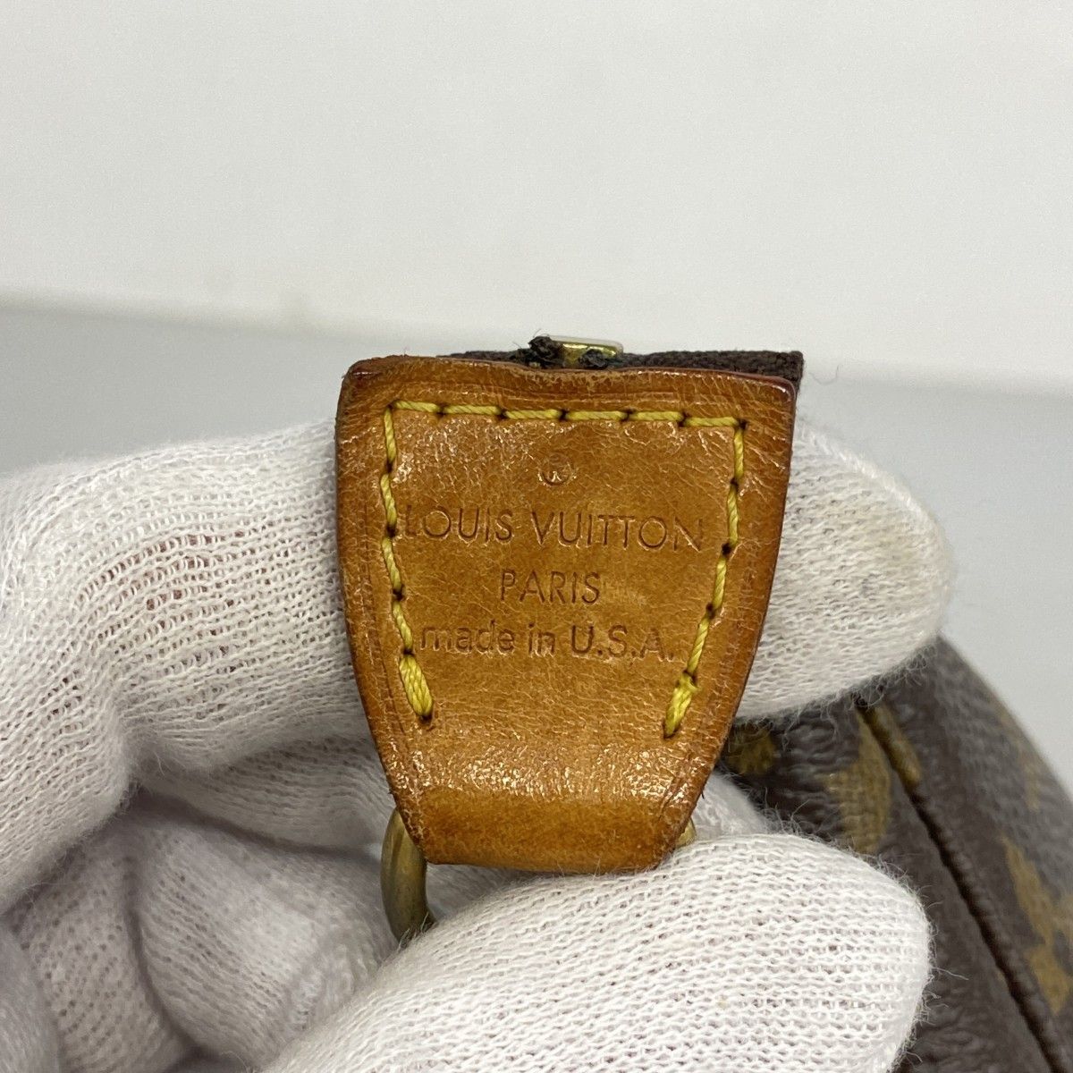 Louis Vuitton Pouch Monogram Pochette Brown — view 5