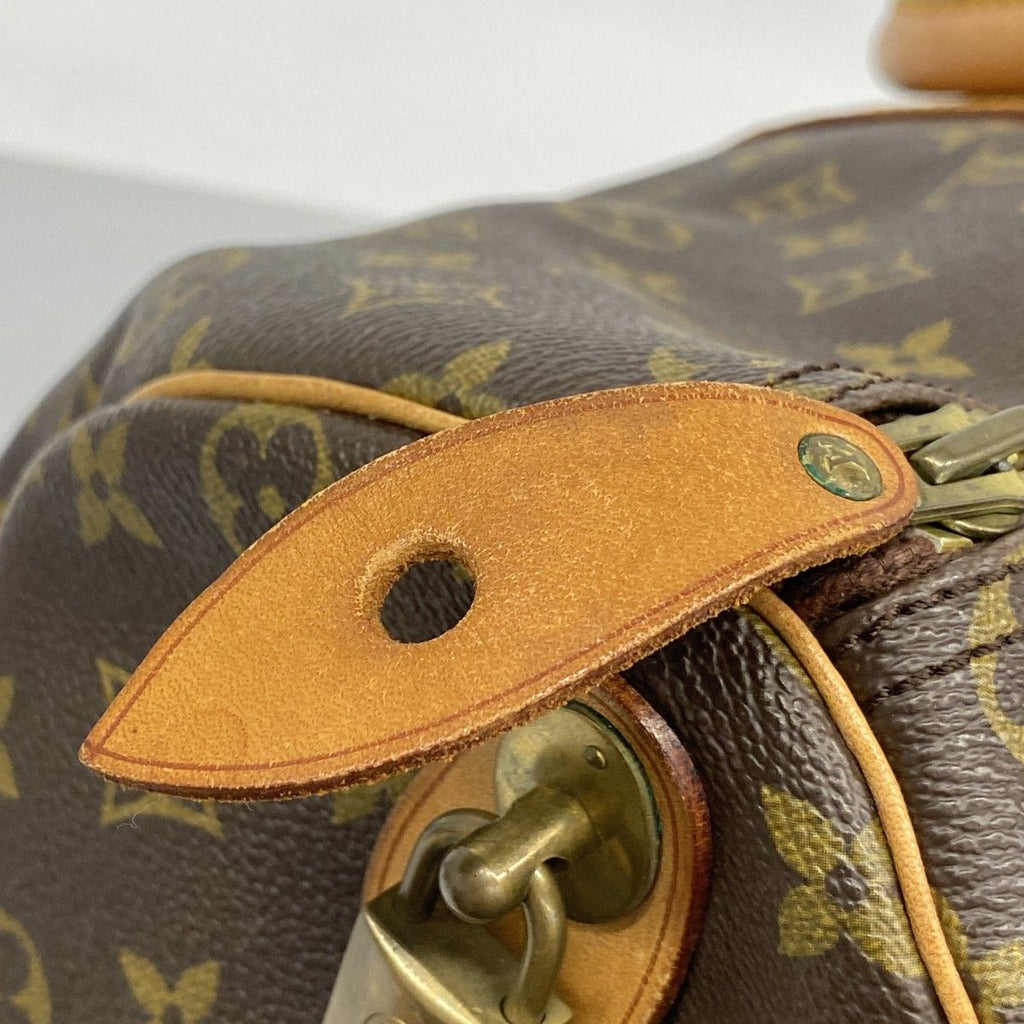 Louis Vuitton Boston Bag Monogram Keepall 50 Brown — view 8