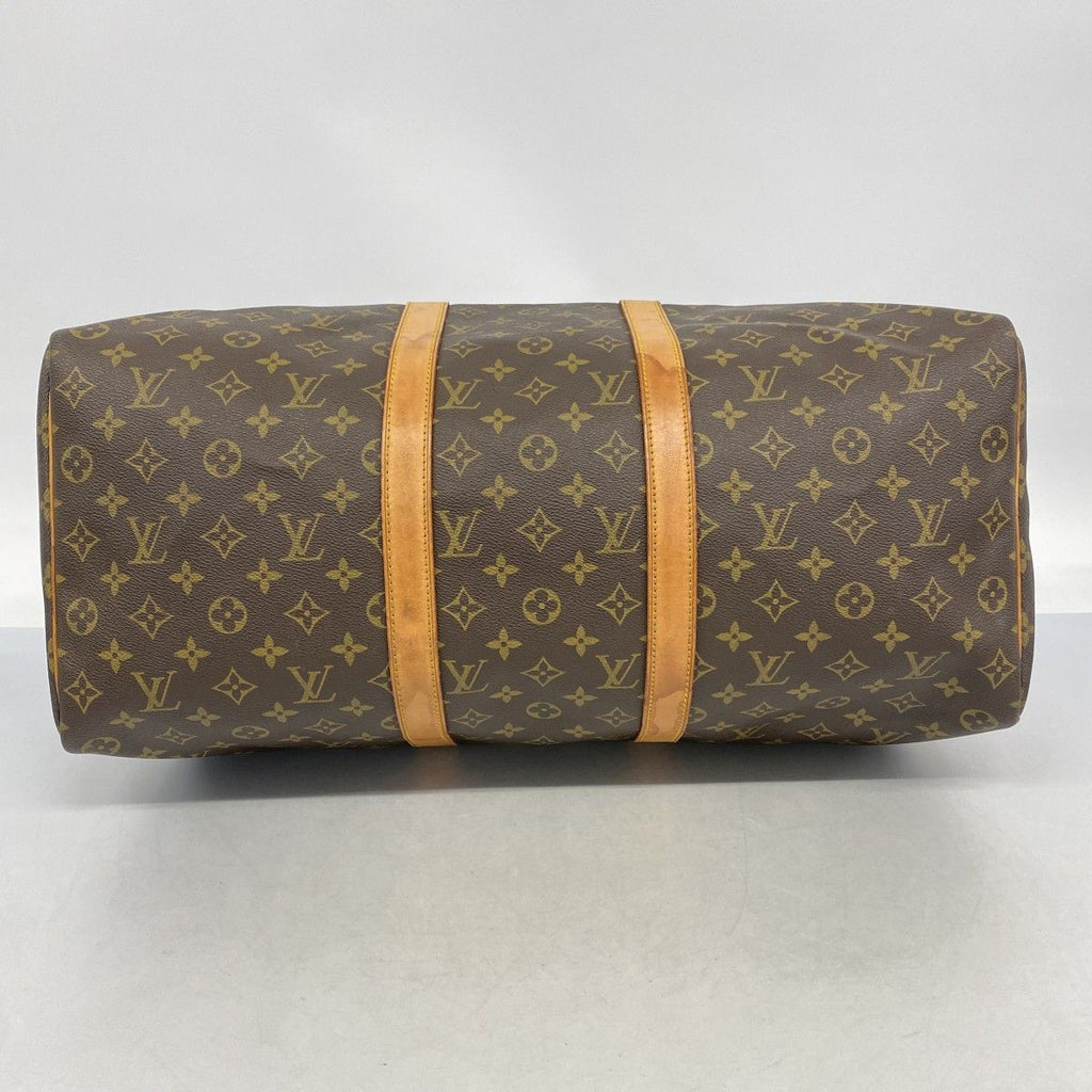 Louis Vuitton Boston Bag Monogram Keepall 50 Brown — view 3