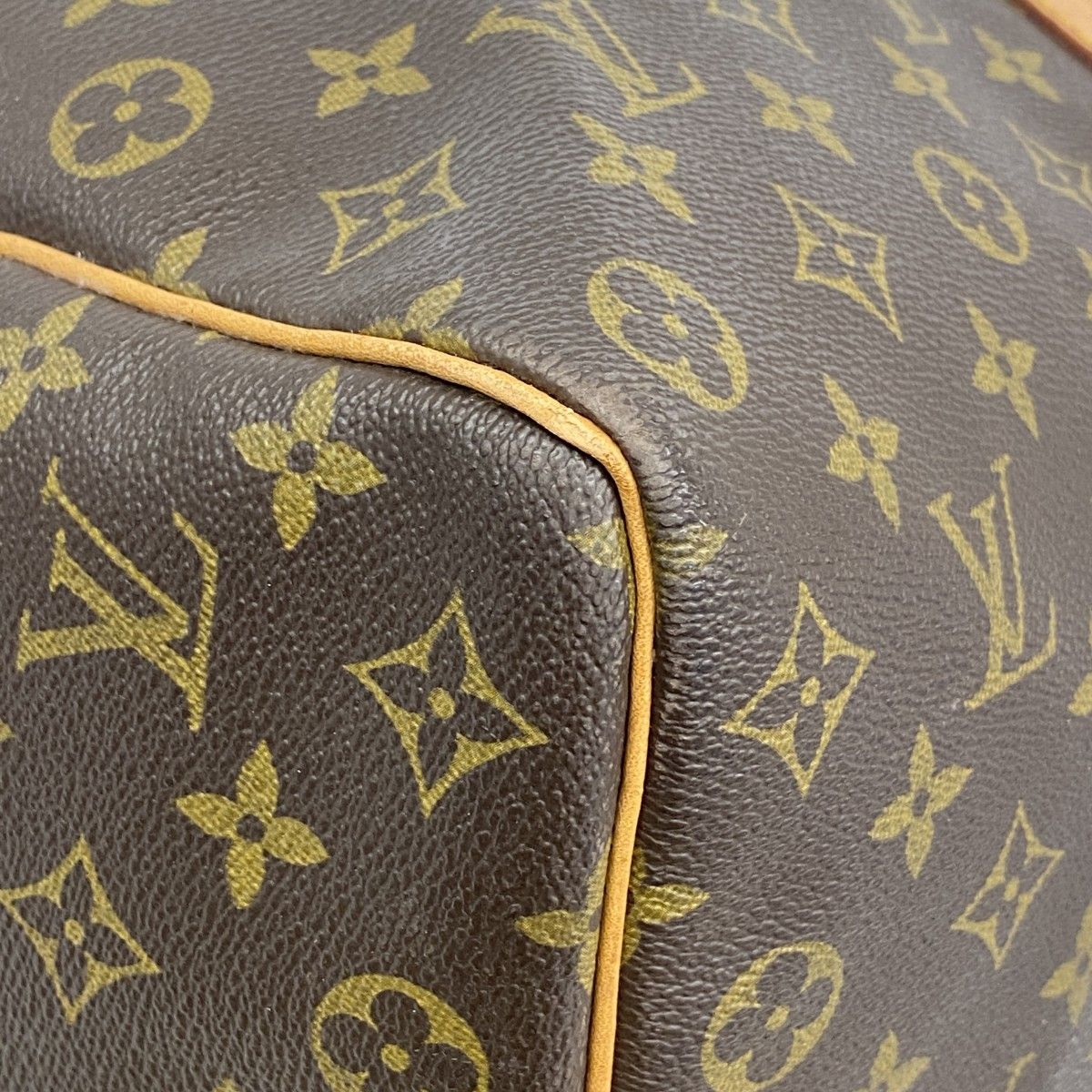 Louis Vuitton Boston Bag Monogram Keepall 50 Brown — view 6