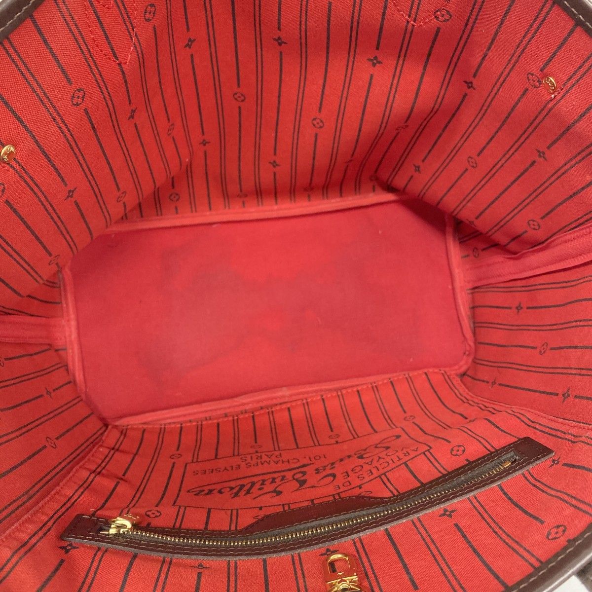 Louis Vuitton Tote Damier Neverfull Ebene — view 4