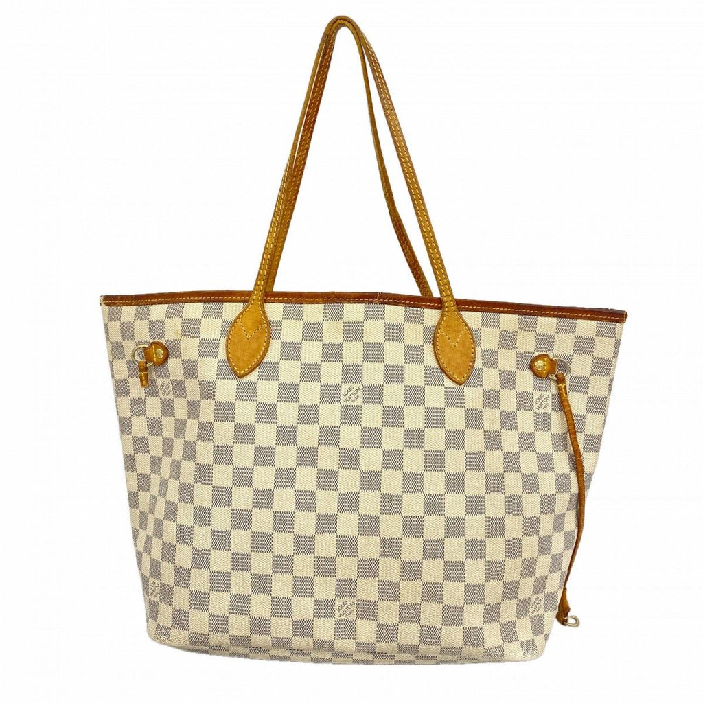 Louis Vuitton Tote Damier Azur Neverfull White